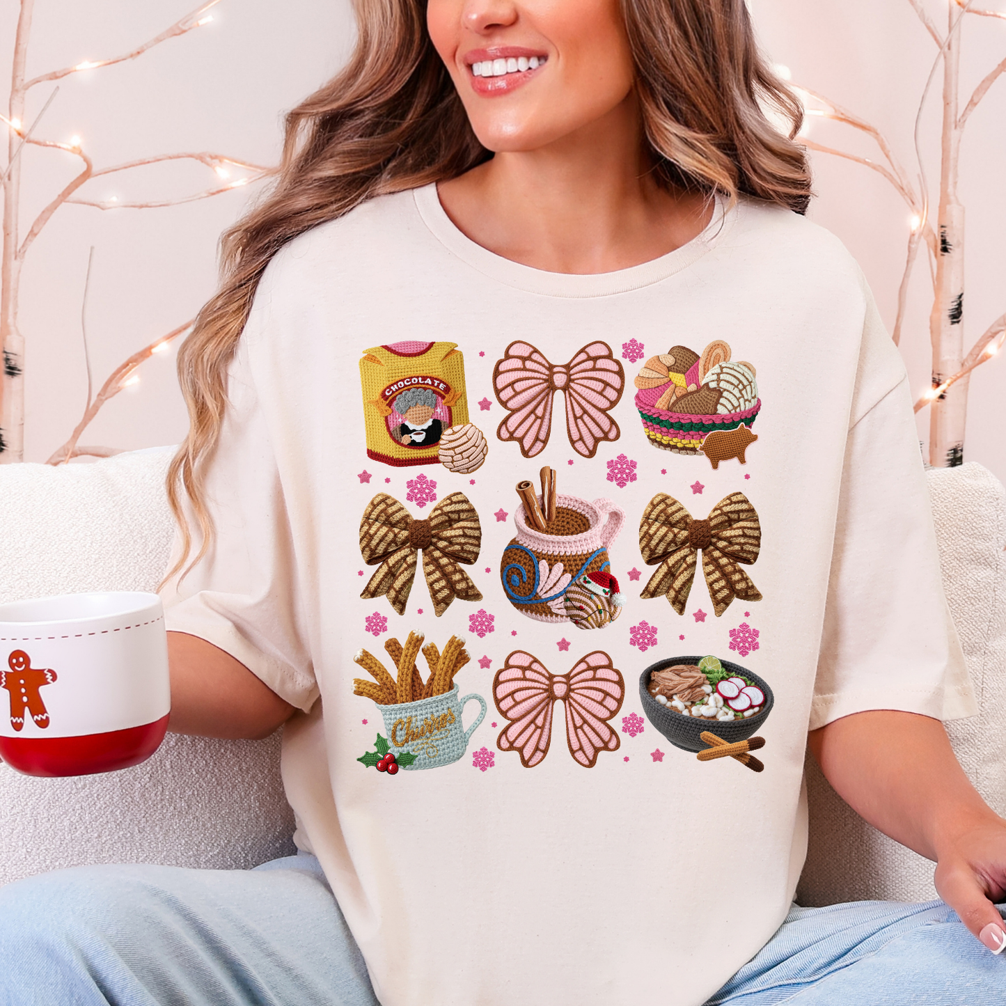 Hispanic Yarn Christmas Premade Gangsheet 10 Full Size Transfers