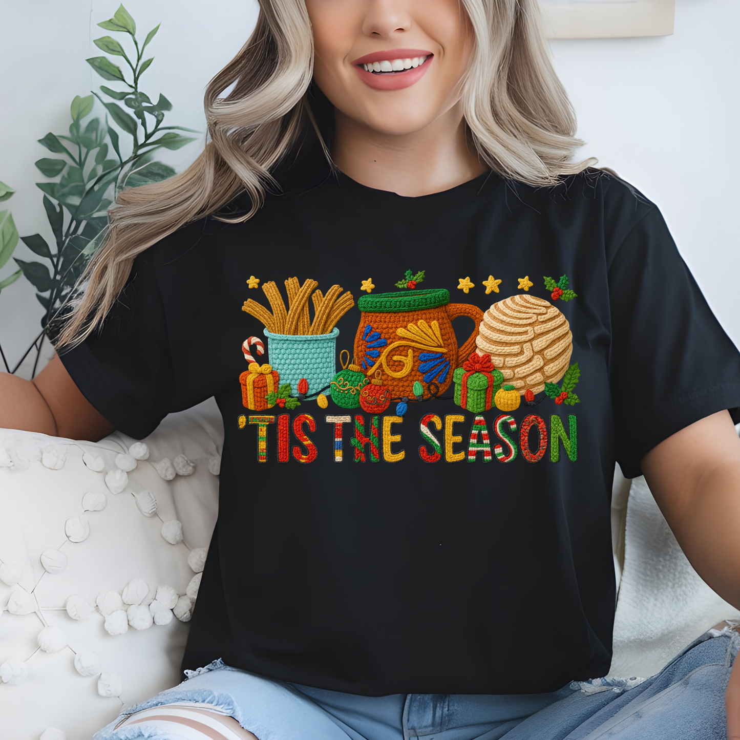 Hispanic Yarn Christmas Premade Gangsheet 10 Full Size Transfers