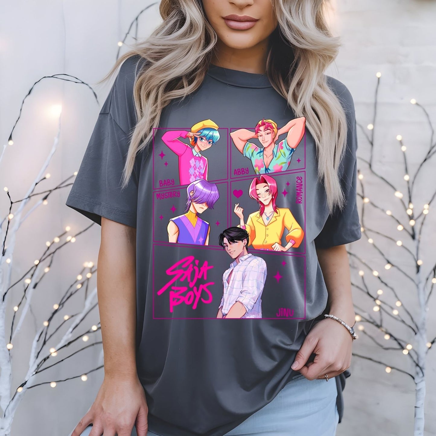 Huntrix Kpop Demons Adult Transfers - 10 Full Size DTF Transfers