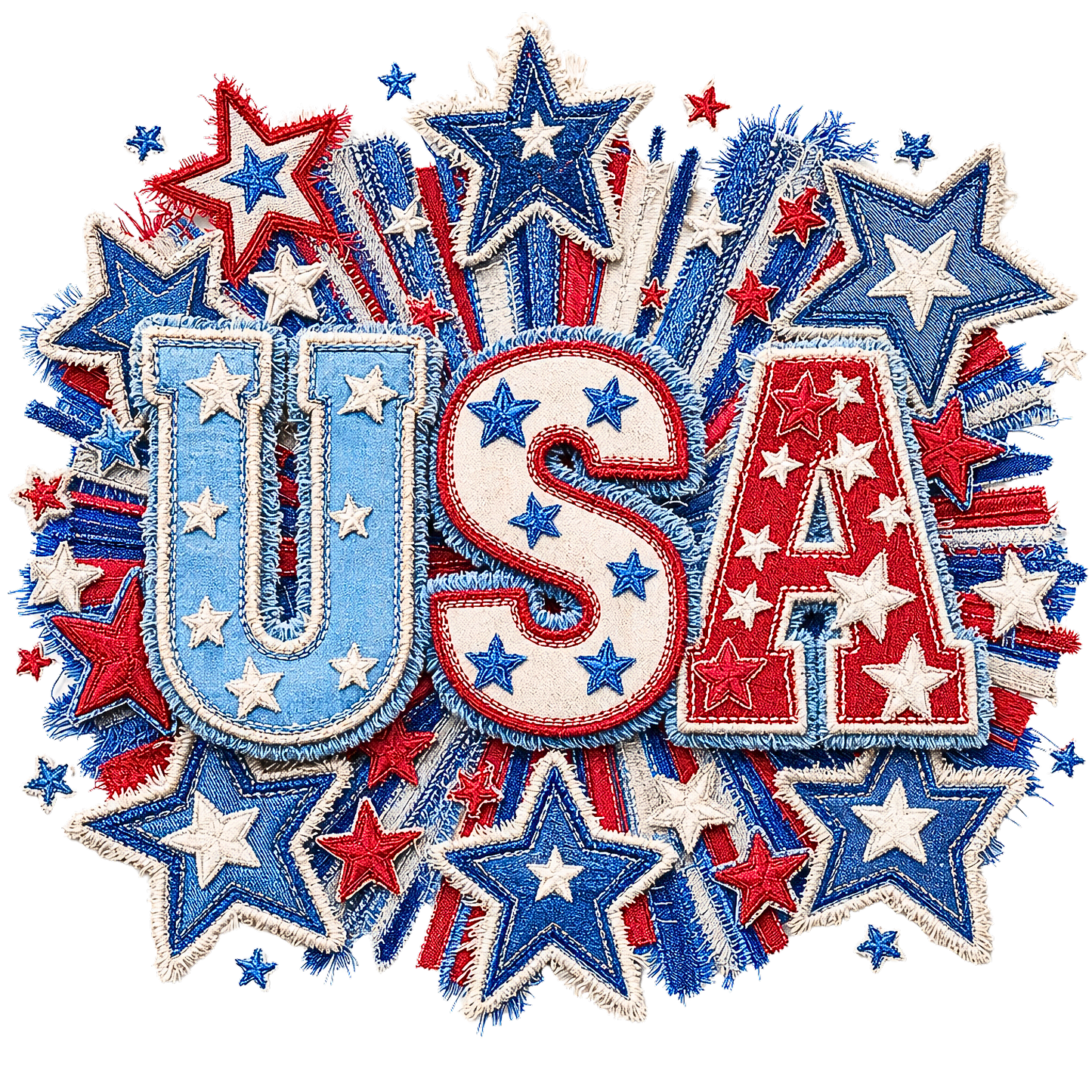 USA Star Patchwork