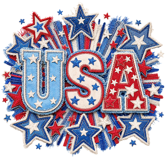 USA Star Patchwork
