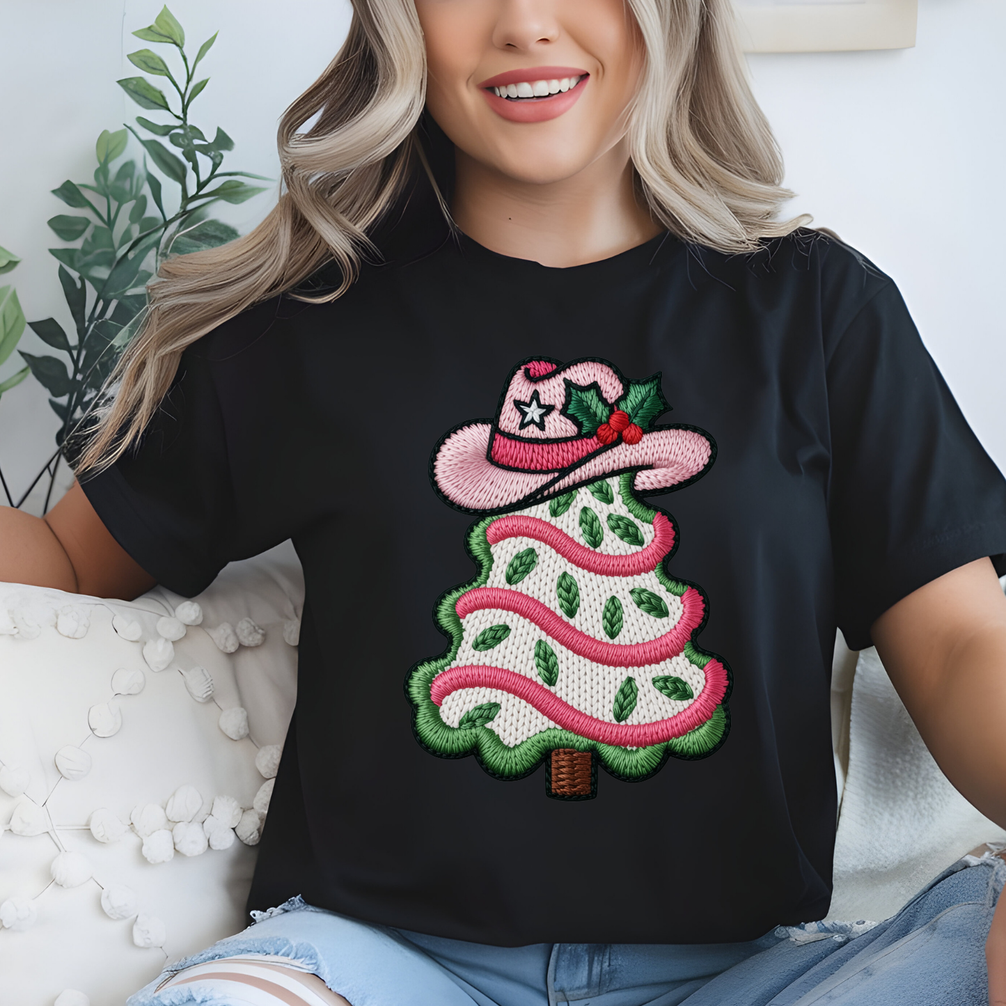 Western Christmas Premade Gangsheet 12 Full Size Transfers