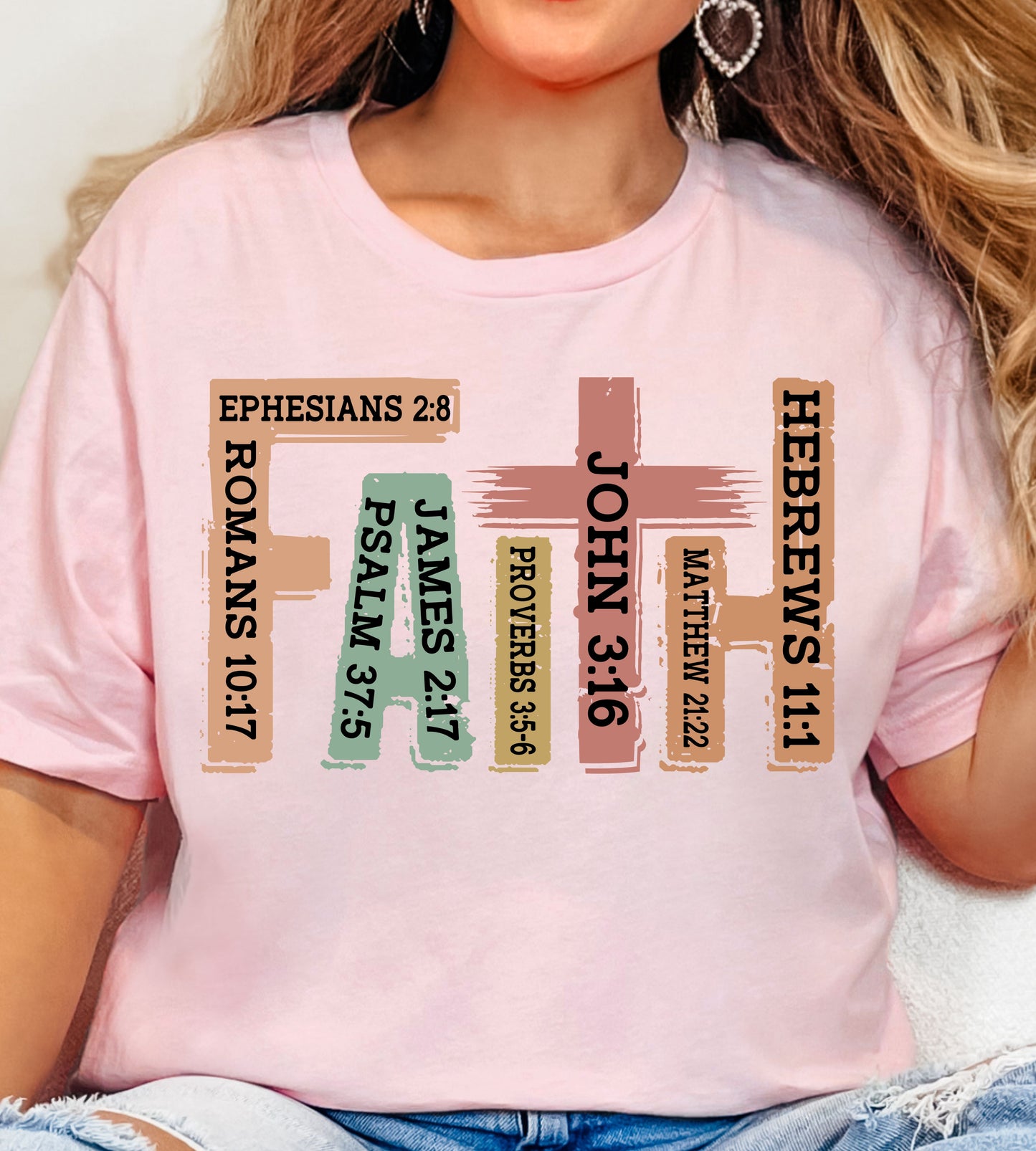 Faith 2 Premade DTF Gangsheet, Premade DTF gangsheet