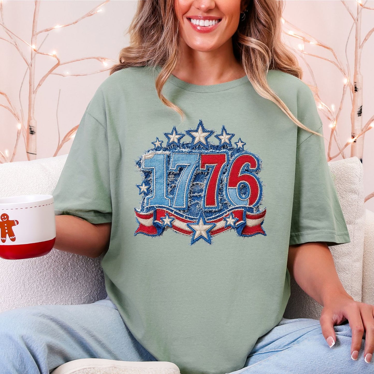 July 4th Patchwork premade DTF gang sheet- 14 prints