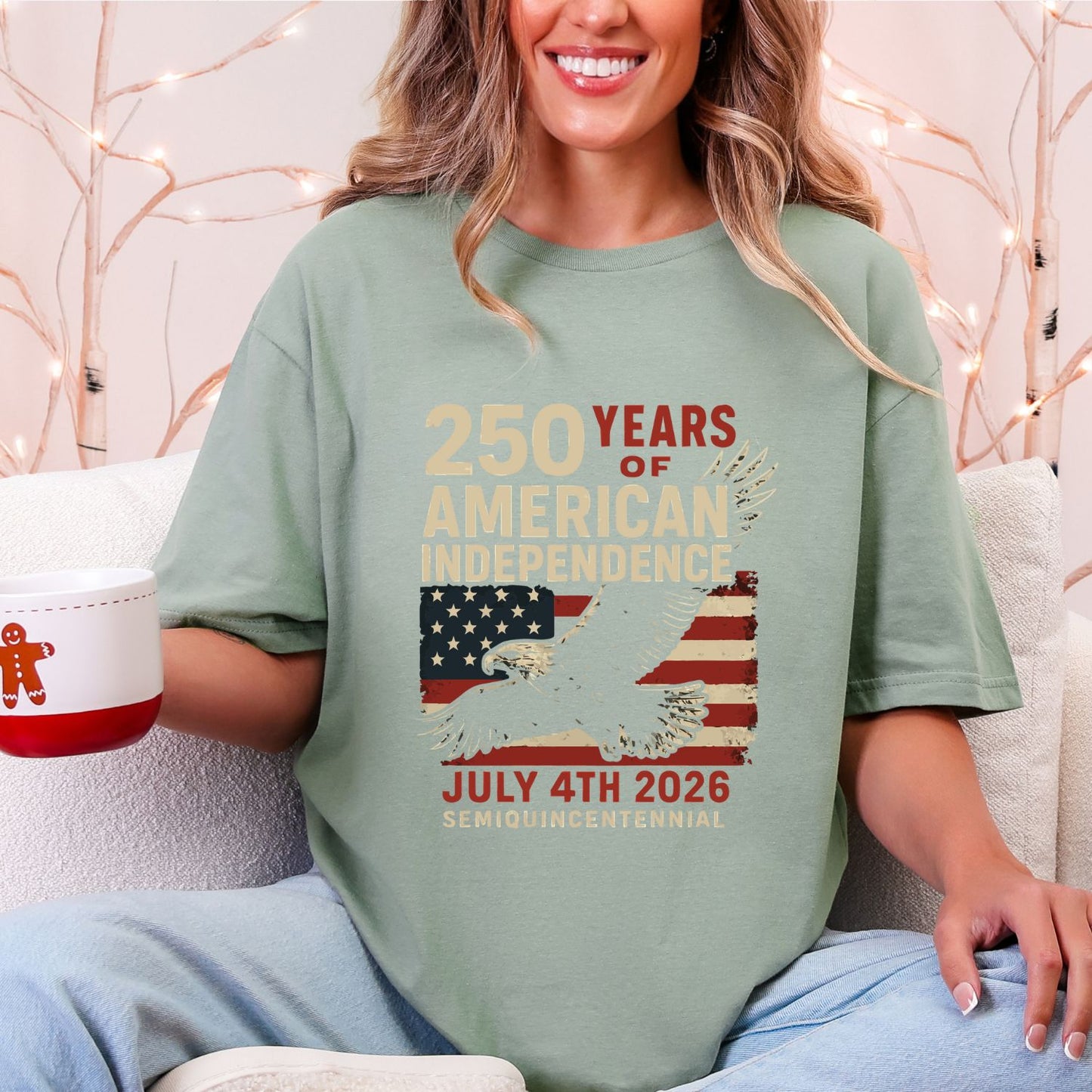 4th of July 250 Premade Gangsheet 12 Full Size Transfers