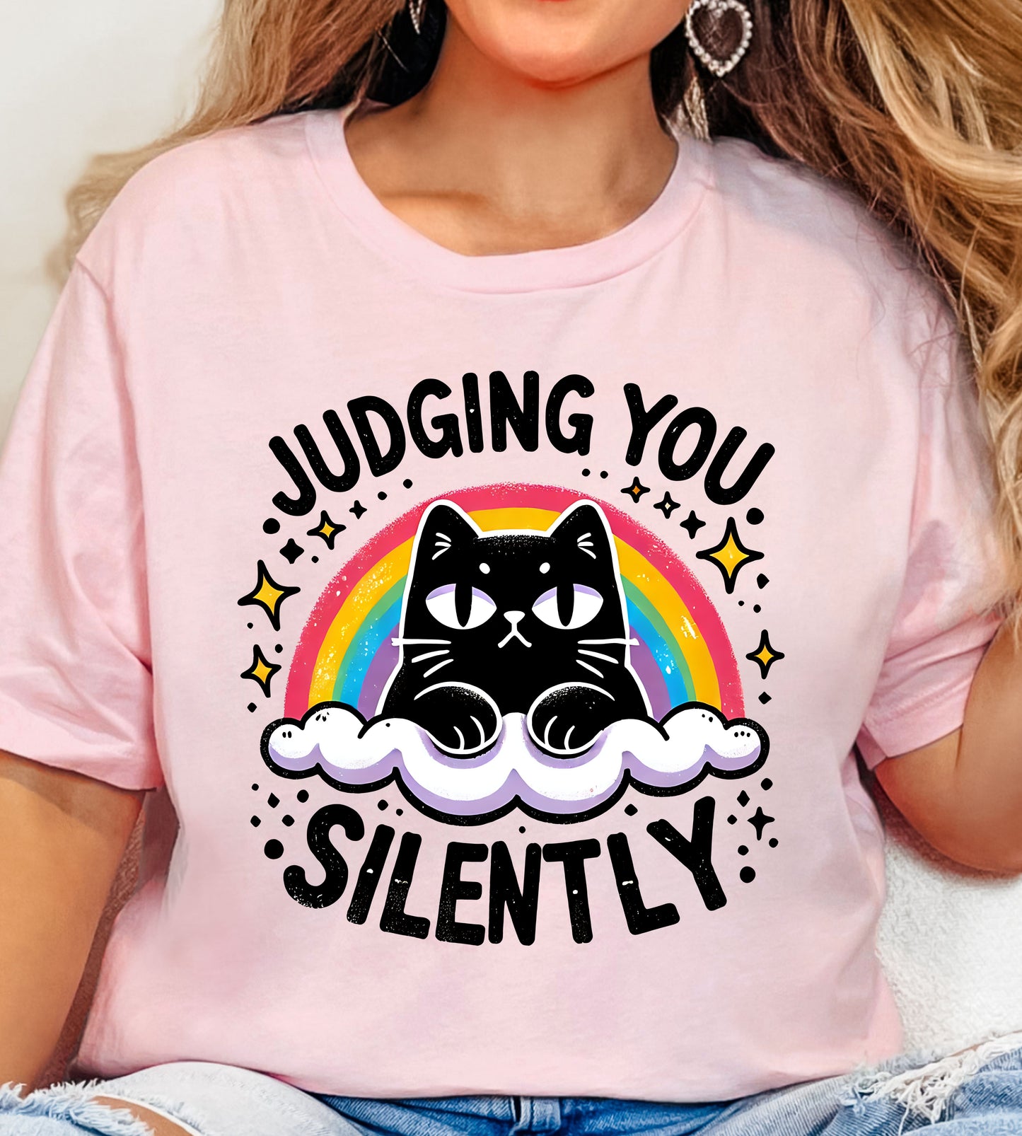 Funny Cat/ sarcastic Cat DTF Gangsheet, Premade DTF gangsheet