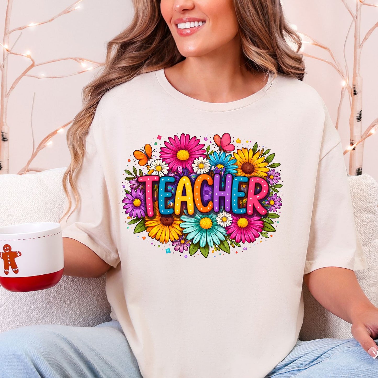 Teacher Mini premade DTF gang sheet- 13 prints
