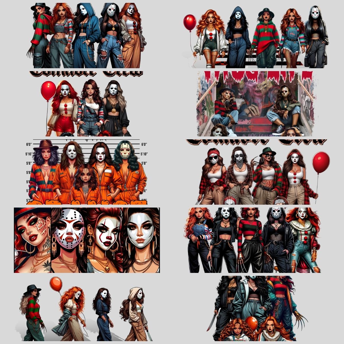 Thug Life Horror Women
