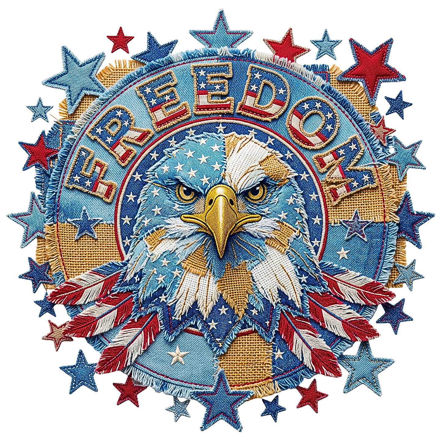 Freedom Eagle Patchwork