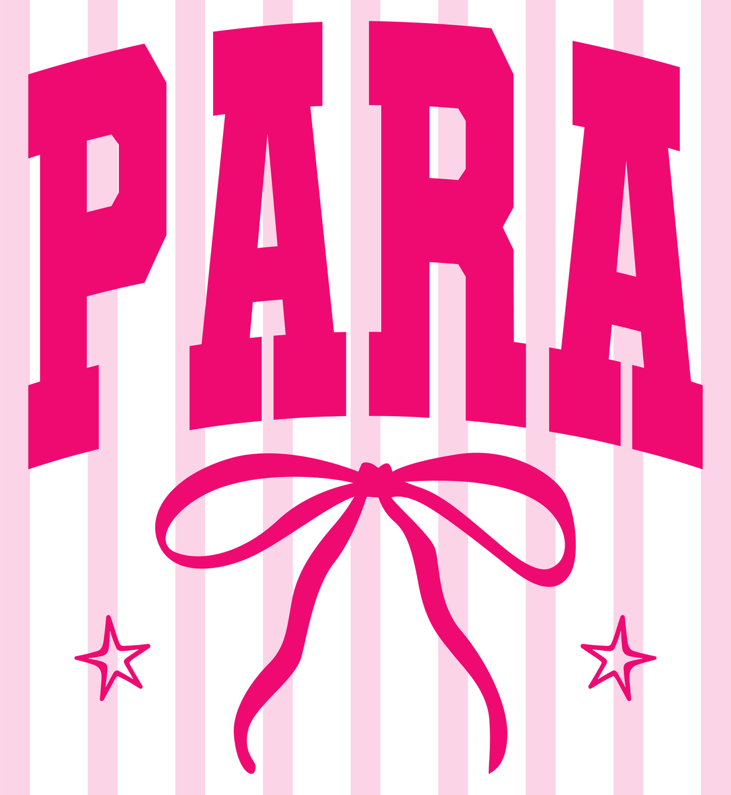 Para Coquette Bow