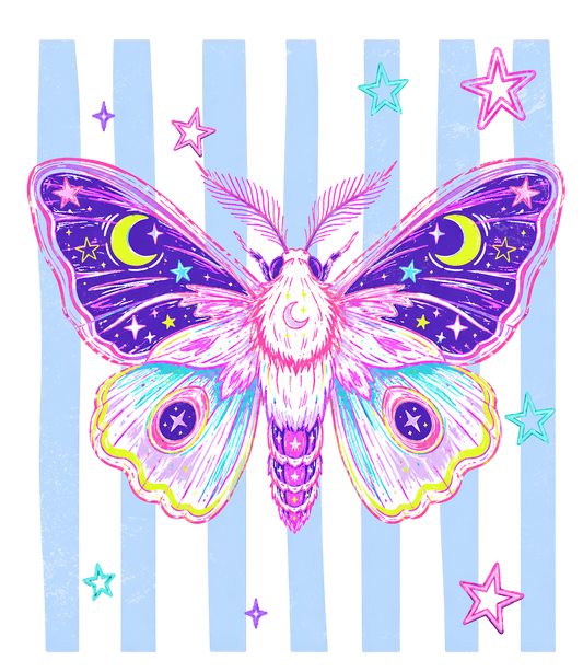 Butterfly with Stripes