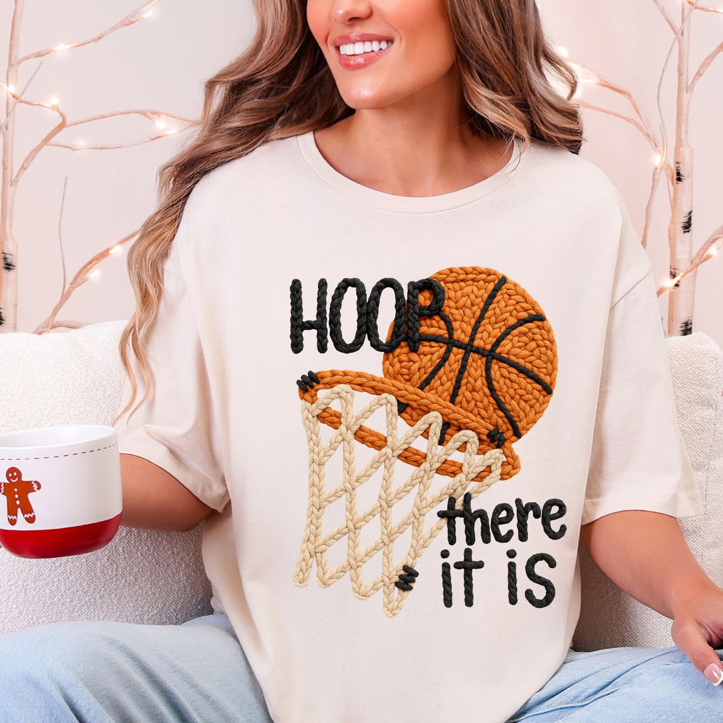 Yarn Basketball DTF Premade Gangsheet 6 Full Size Transfers