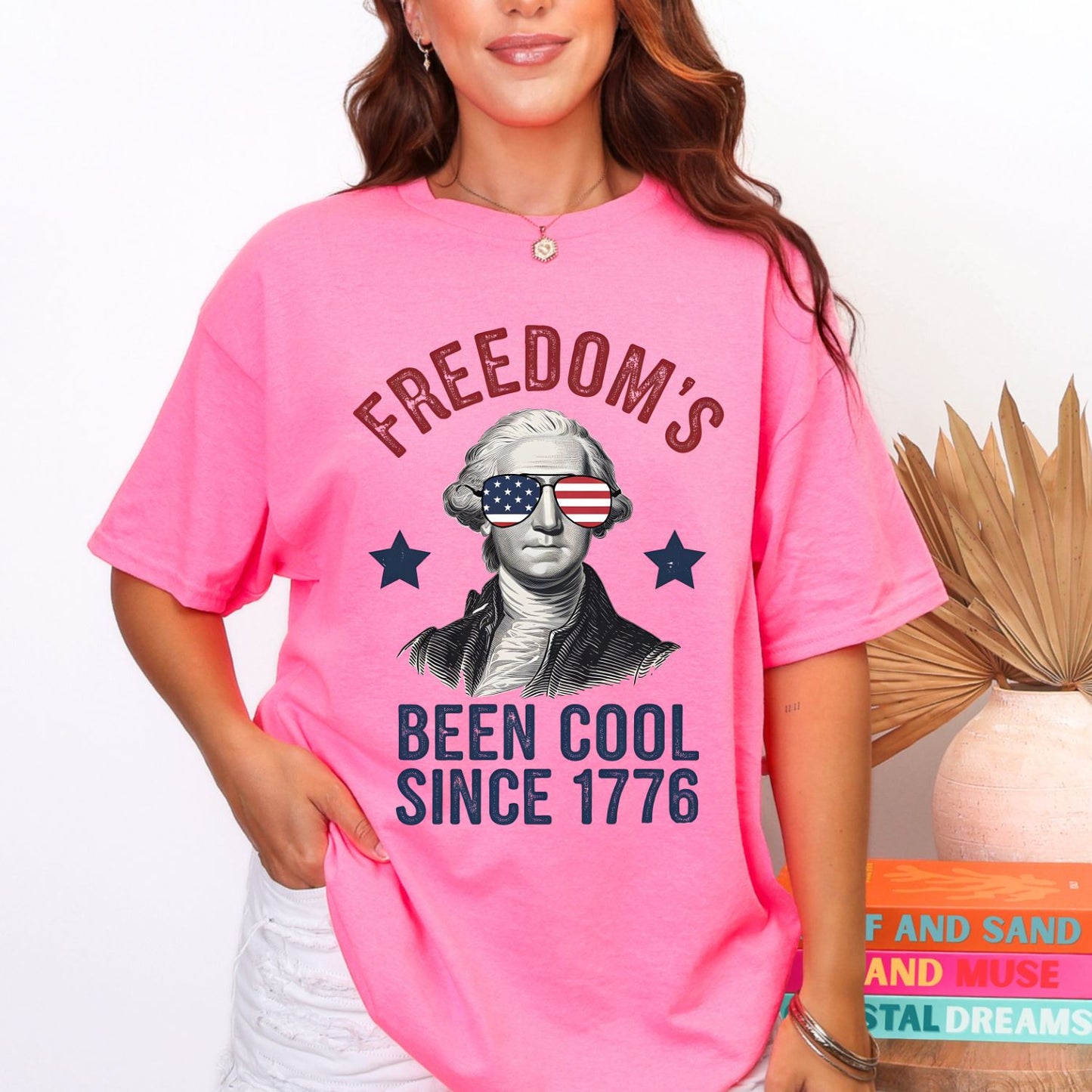 4th of July Vintage Premade Gangsheet 8 Adult Size Transfers