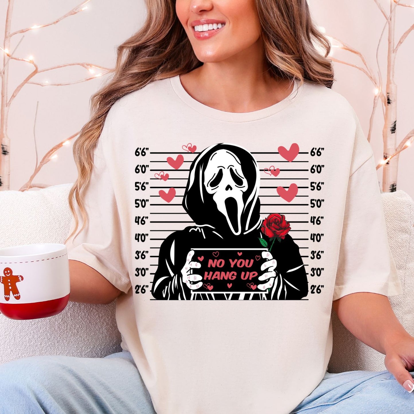 Valentine Horror Characters Valentine's Day DTF Premade Gangsheet 6 Full Size Transfers