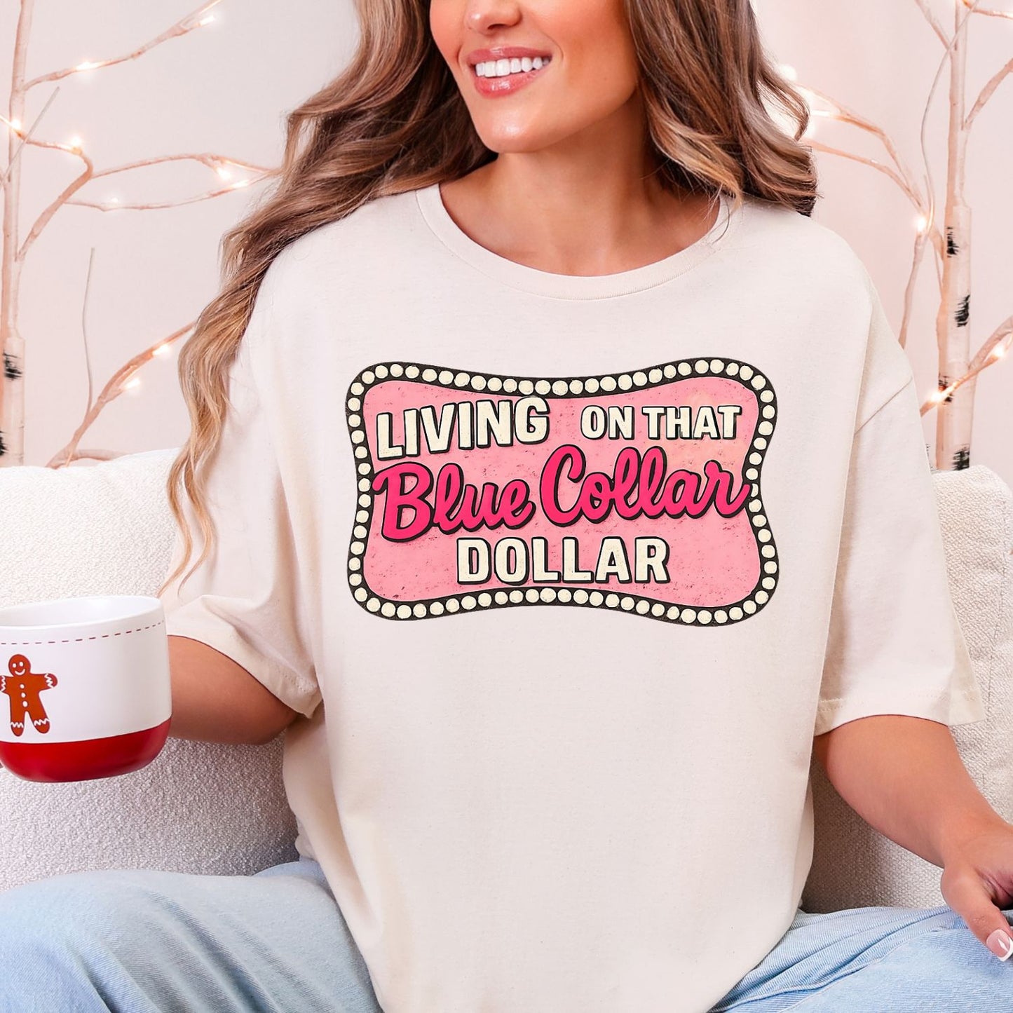 Blue collar DTF Gangsheet