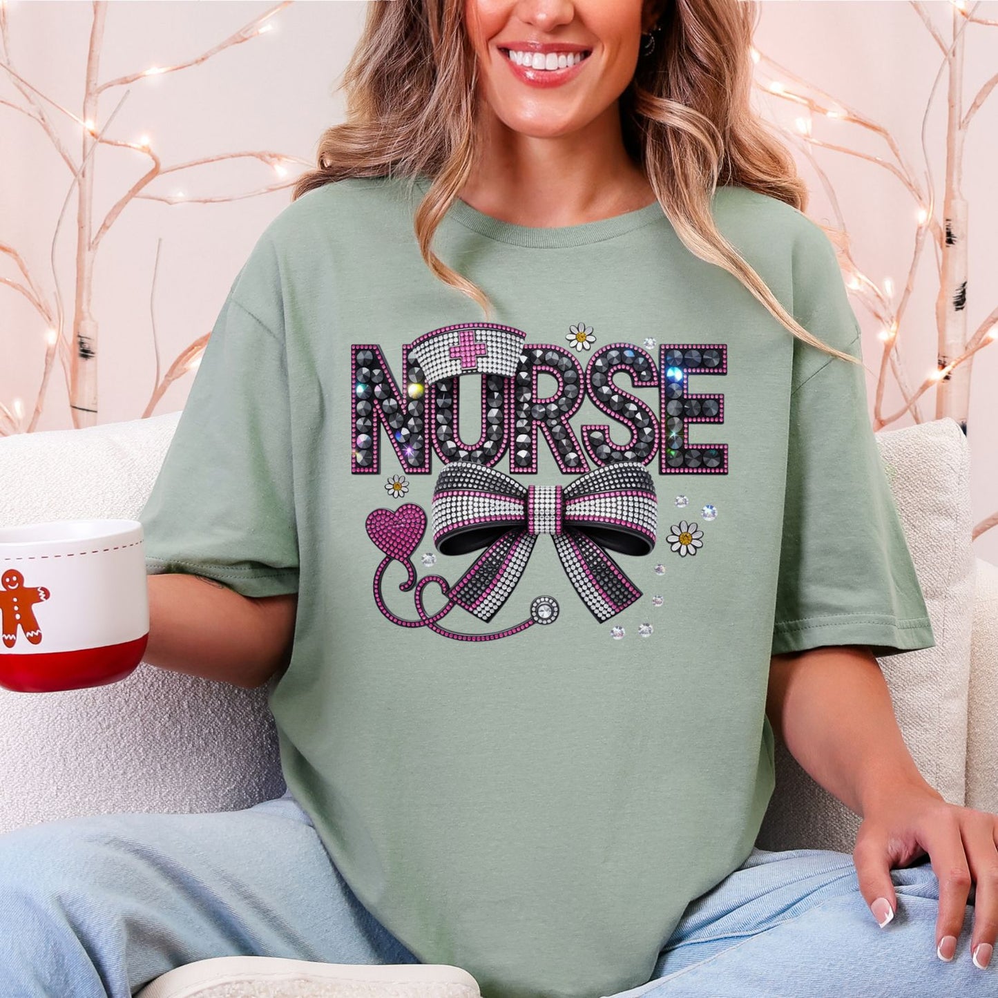 Nurse Mini premade DTF gang sheet- 15 prints