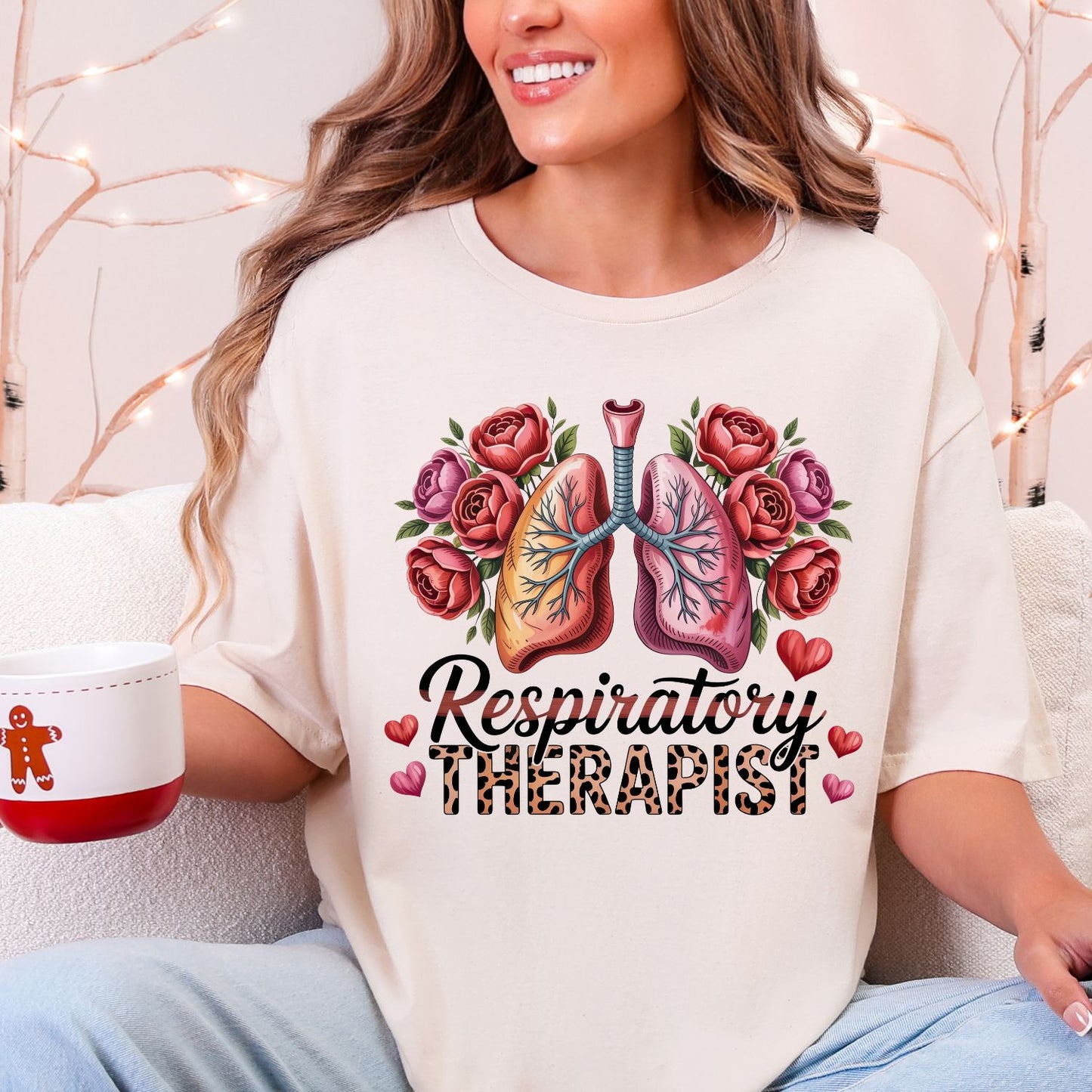 Respiratory Therapy DTF Transfers,Respiratory Therapist Prints,