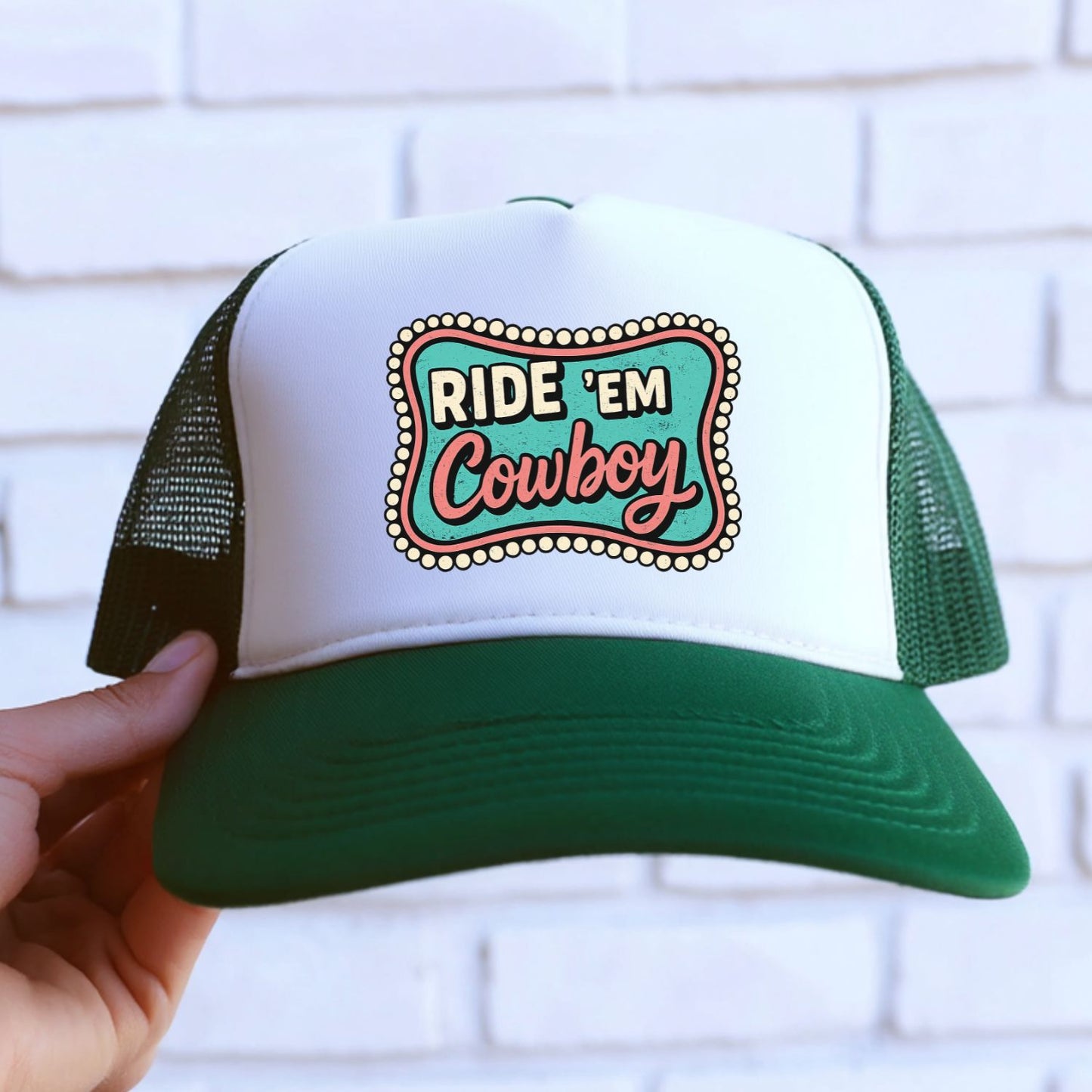 Western Hat DTF 60 Transfers Ready to Press