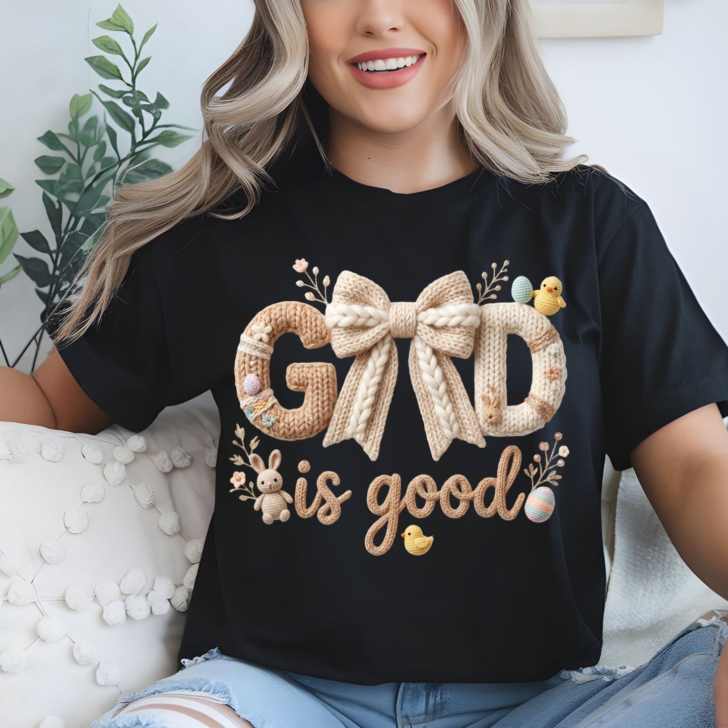 Yarn Easter Premade DTf ganagheet- 10 Full size transfers