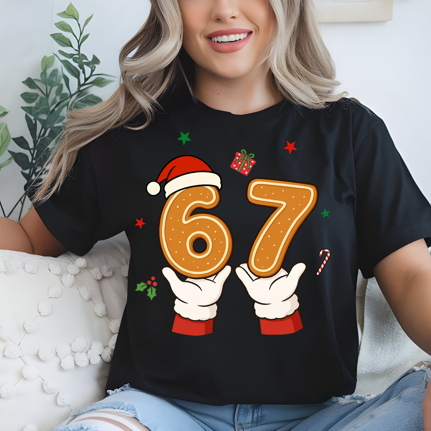 Six Seven Christmas Youth Premade Gangsheet 12 Transfers