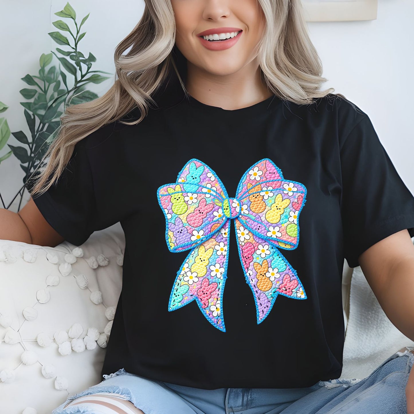 Yarn Easter Love Premade Gangsheet 12 Full Size Transfers