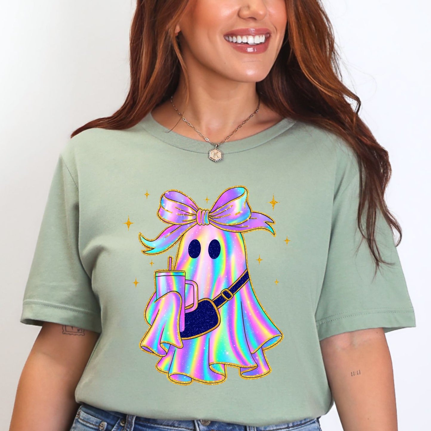 Iridescent Ghost prints, Coquette Halloween Design, Trendy Halloween Transfers, Horror Movie, Girly Halloween, Cute Ghost, Pumpkin Transfers