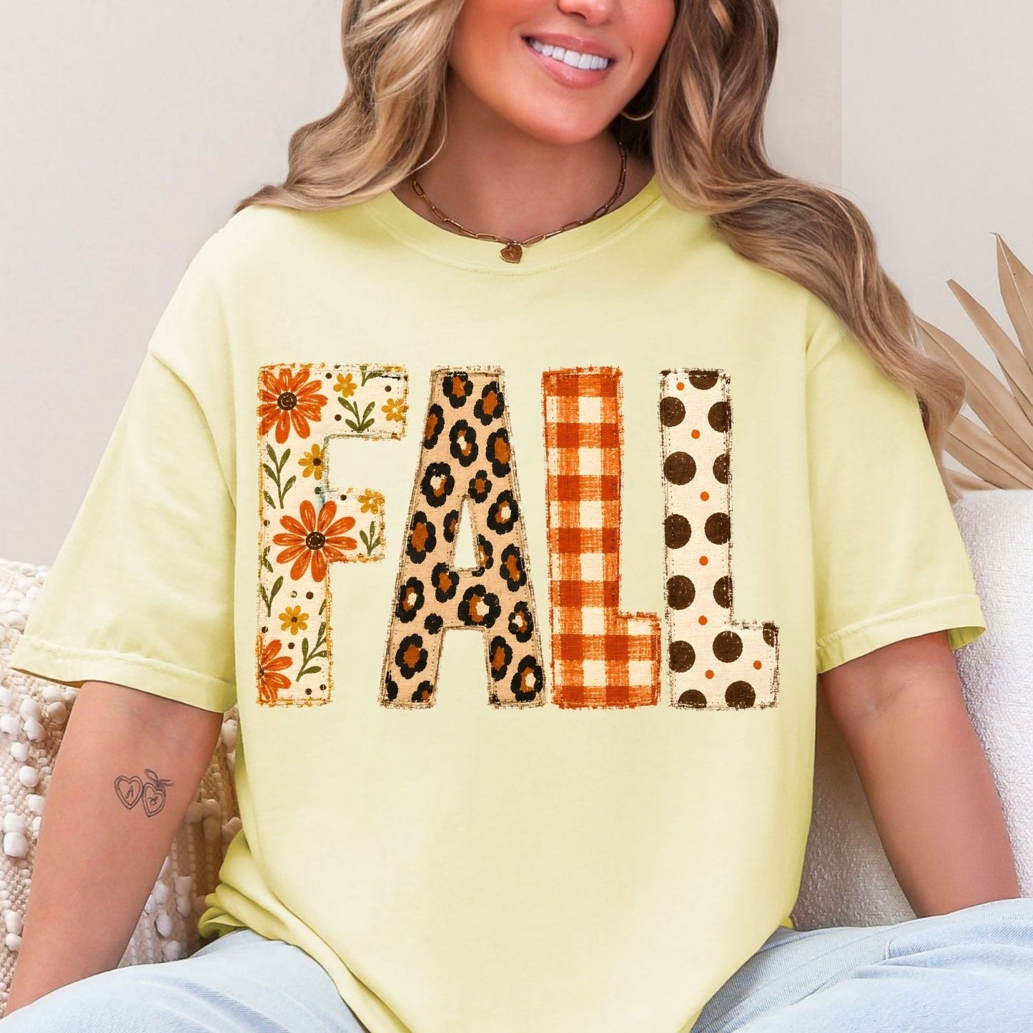 Preppy Fall premade DTF Gangsheet