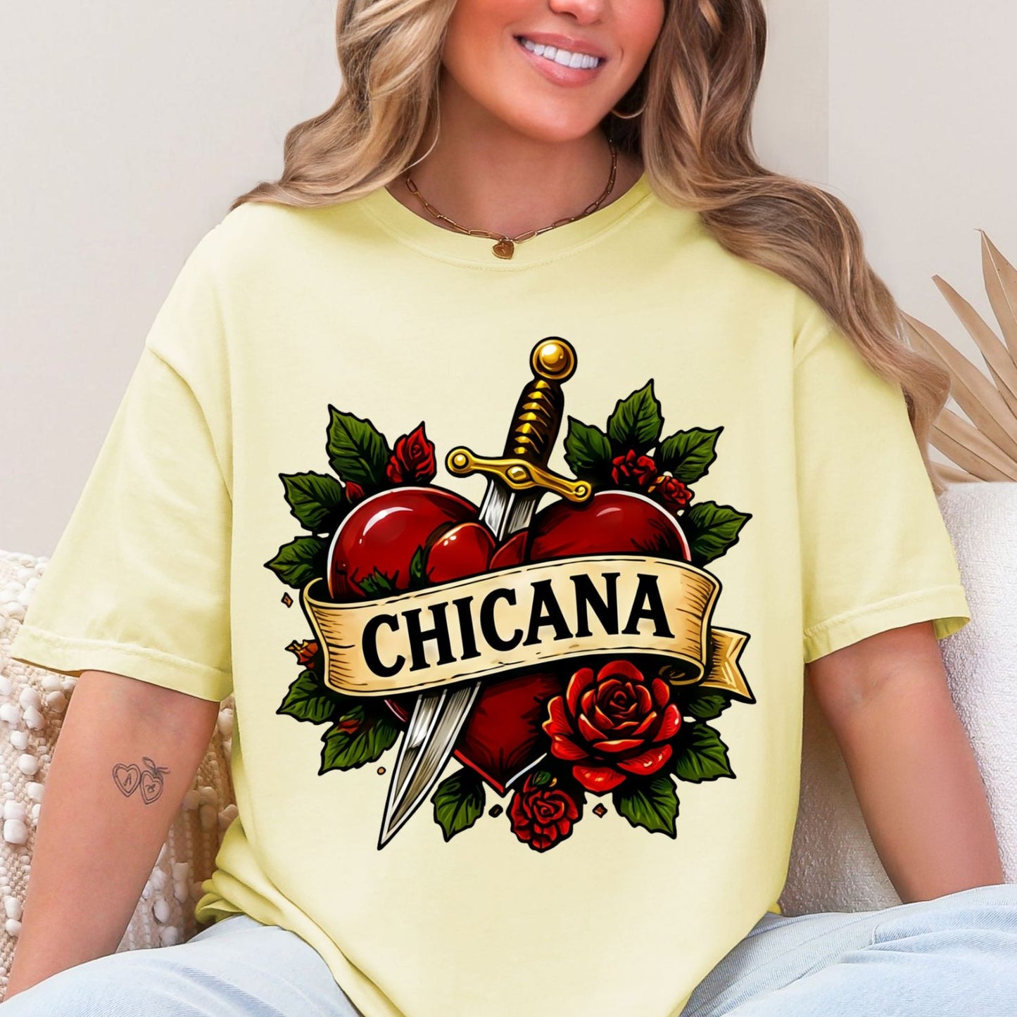 Chicana Premade DTF gangsheet- 11 adult prints