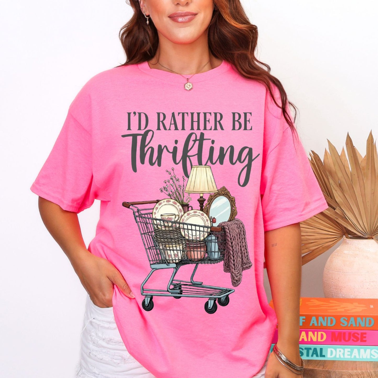 I'd Rather be thrifting premade DTF gang sheet-10 adult prints