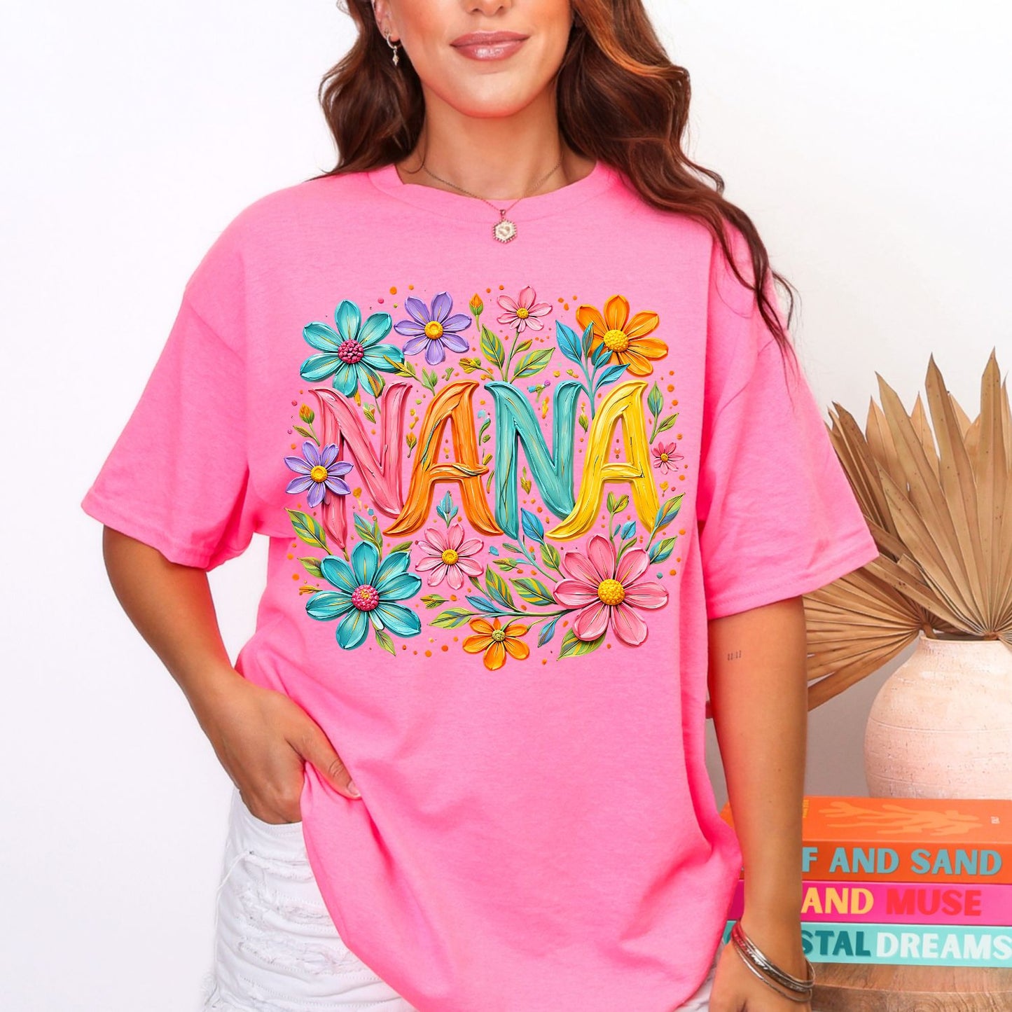 Mama Floral Premade Gangsheet 6 adult Size Transfers
