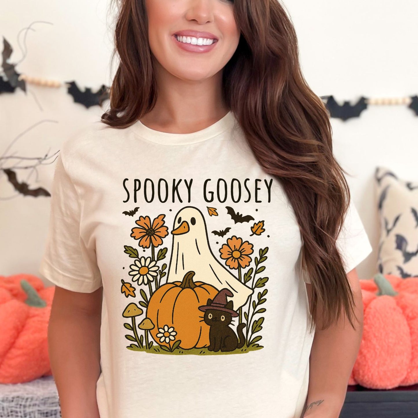 Halloween Spooky Goose premade DTF gang sheet, Halloween Prints, Halloween Transfers, Goose Halloween transfers, Spooky transfers