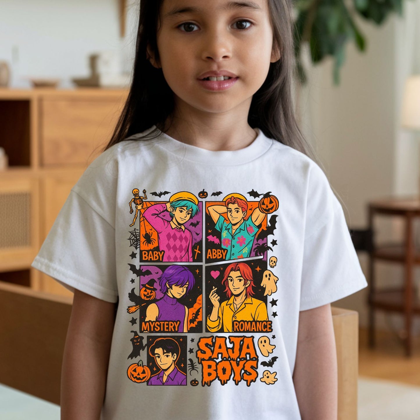 Huntrix Kpop Halloween Premade DTF Gang Sheet-12 Transfers