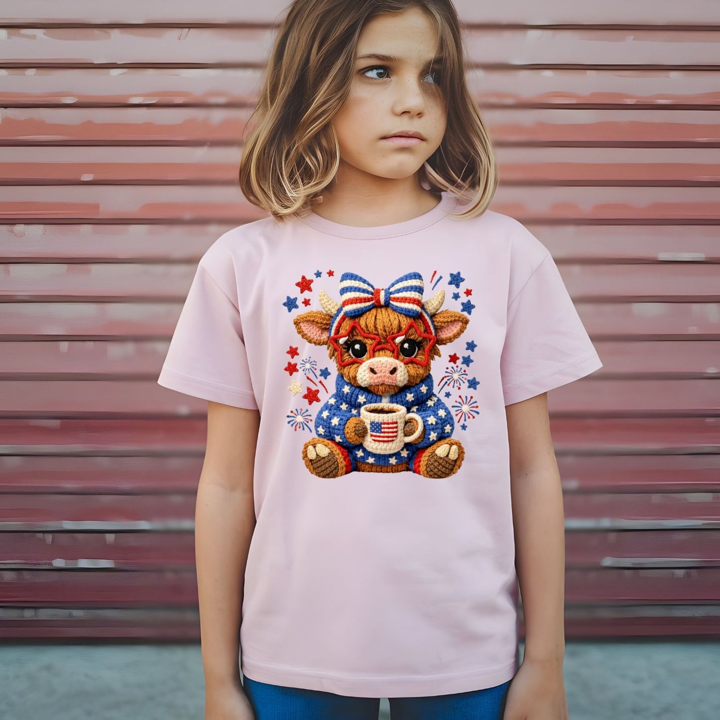 4th of July Youth Premade Gangsheet 18 Youth Size Transfers