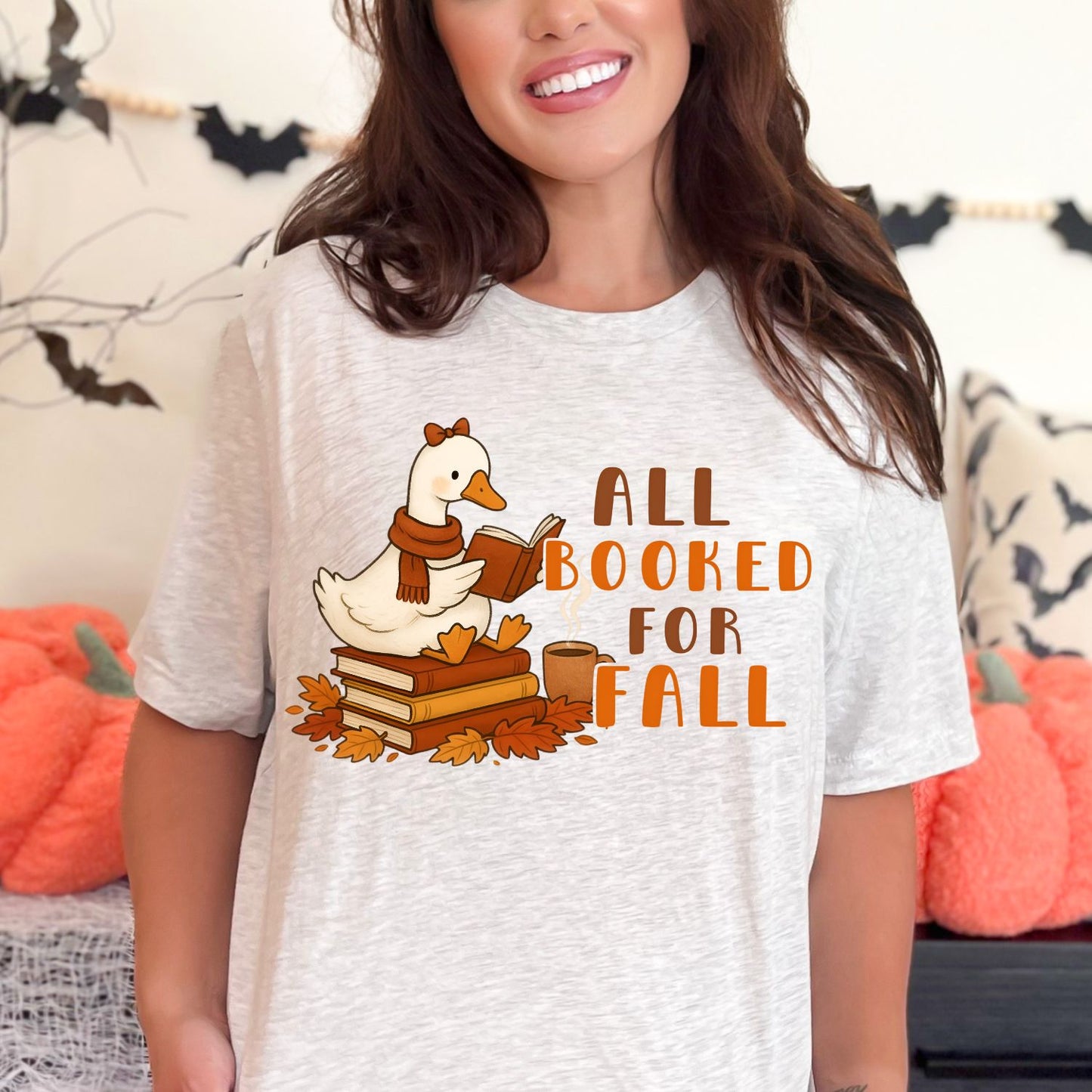 Fall Goose Premade Gangsheet 12 Full Size Transfers Ready to Press DTF Transfer Hot Peel Halloween Design for Heat Press Application