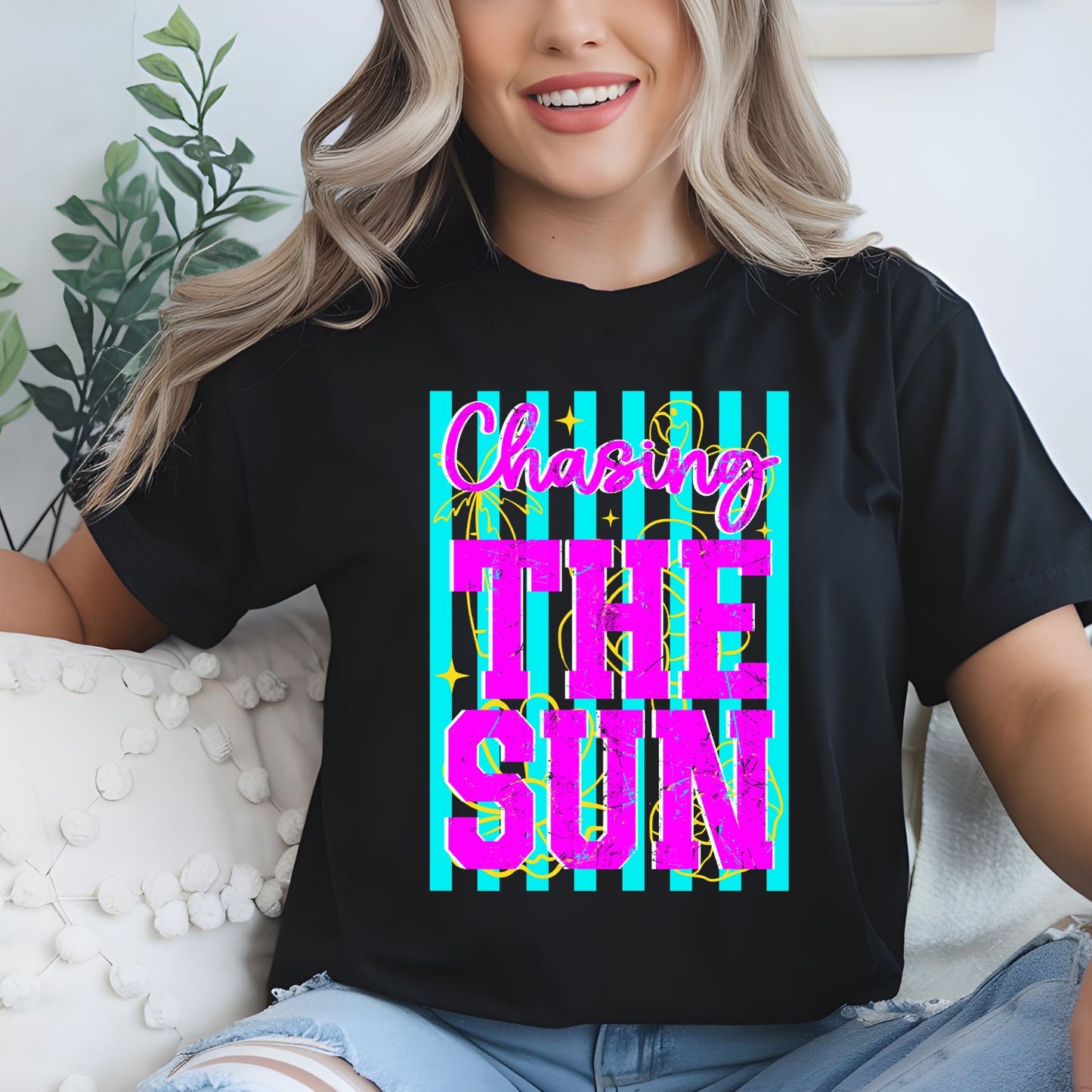 Summer Preppy Stripe premade DTF gang sheet- 10 prints