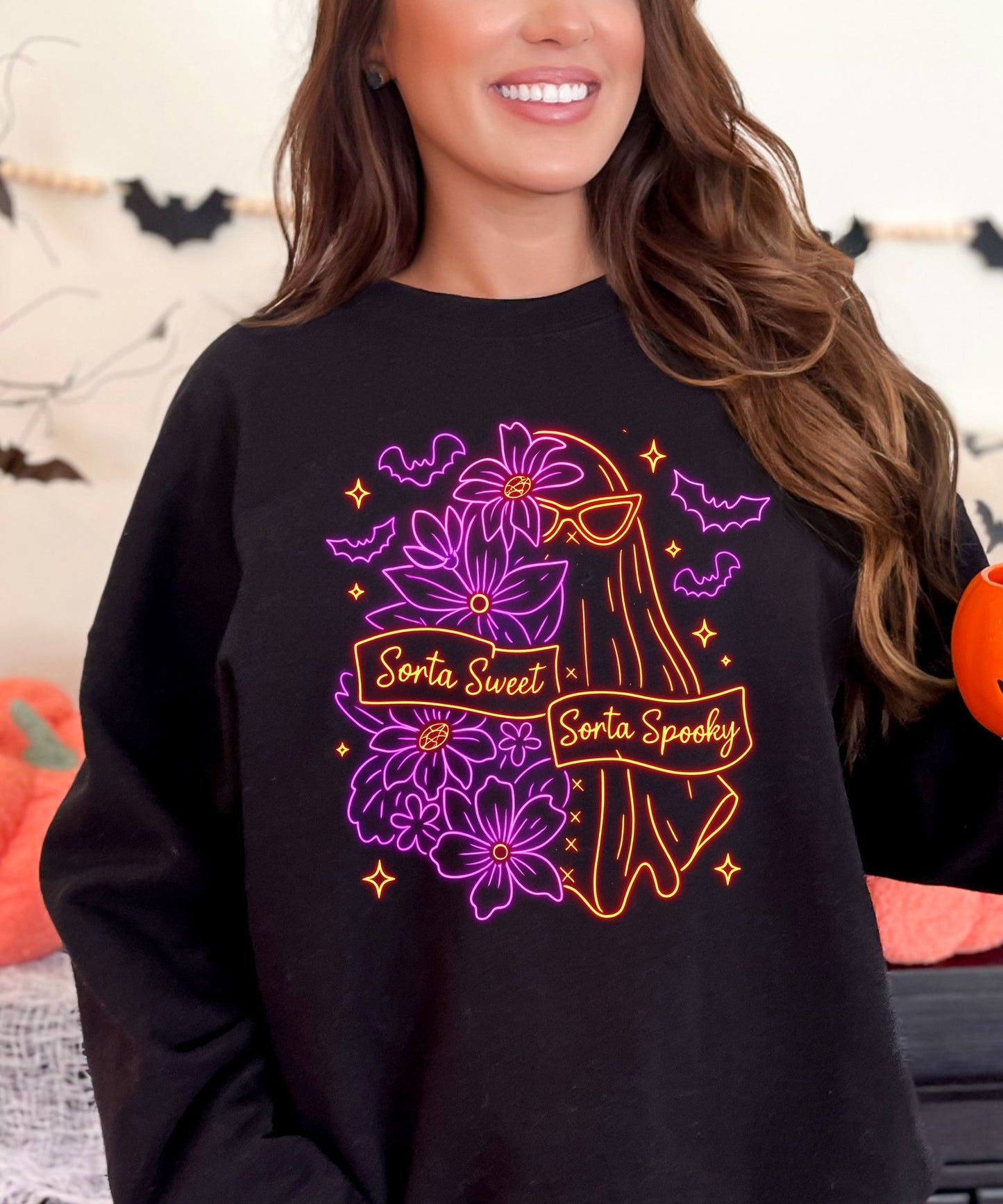 Neon Halloween premade DTF gang sheet- 8 Adult Transfers