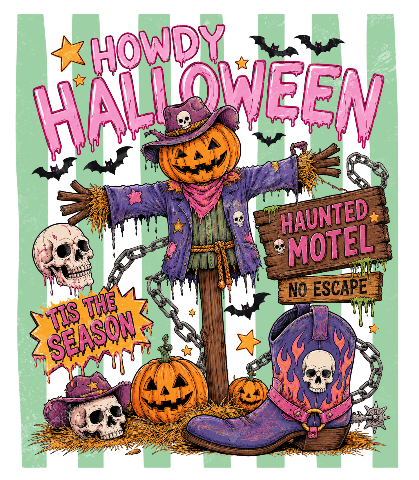 Howdy halloween scarecrow