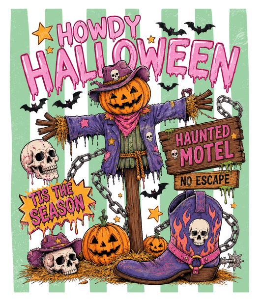 Howdy halloween scarecrow