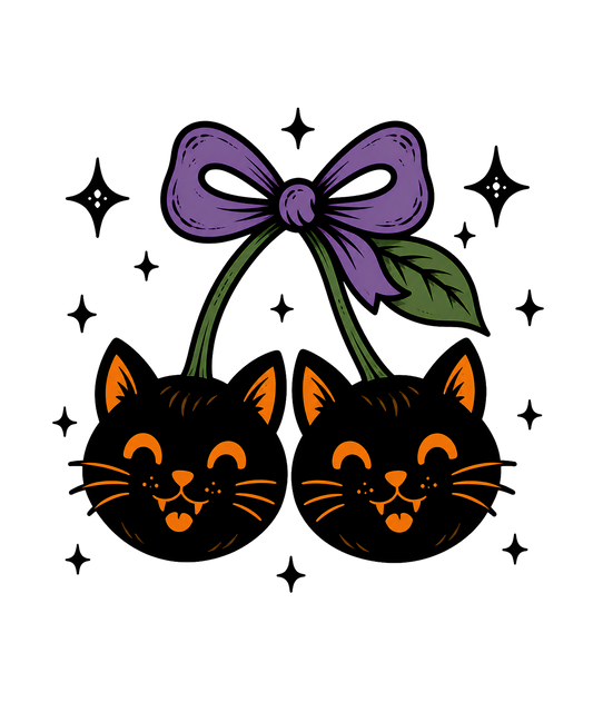 Halloween Black Cat Cherry