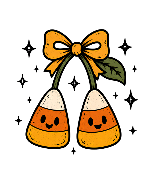 Halloween Candy Corn Cherry