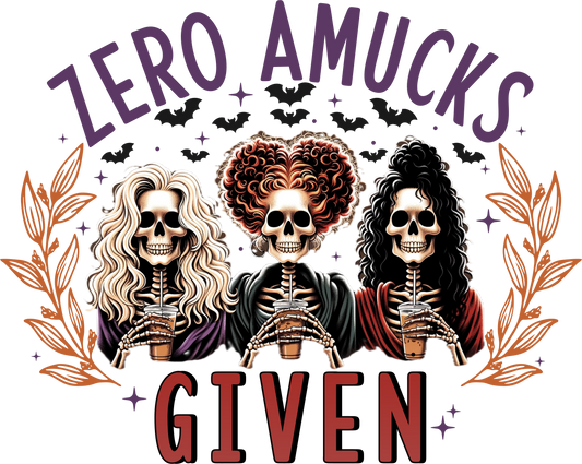 Zero Amucks Given
