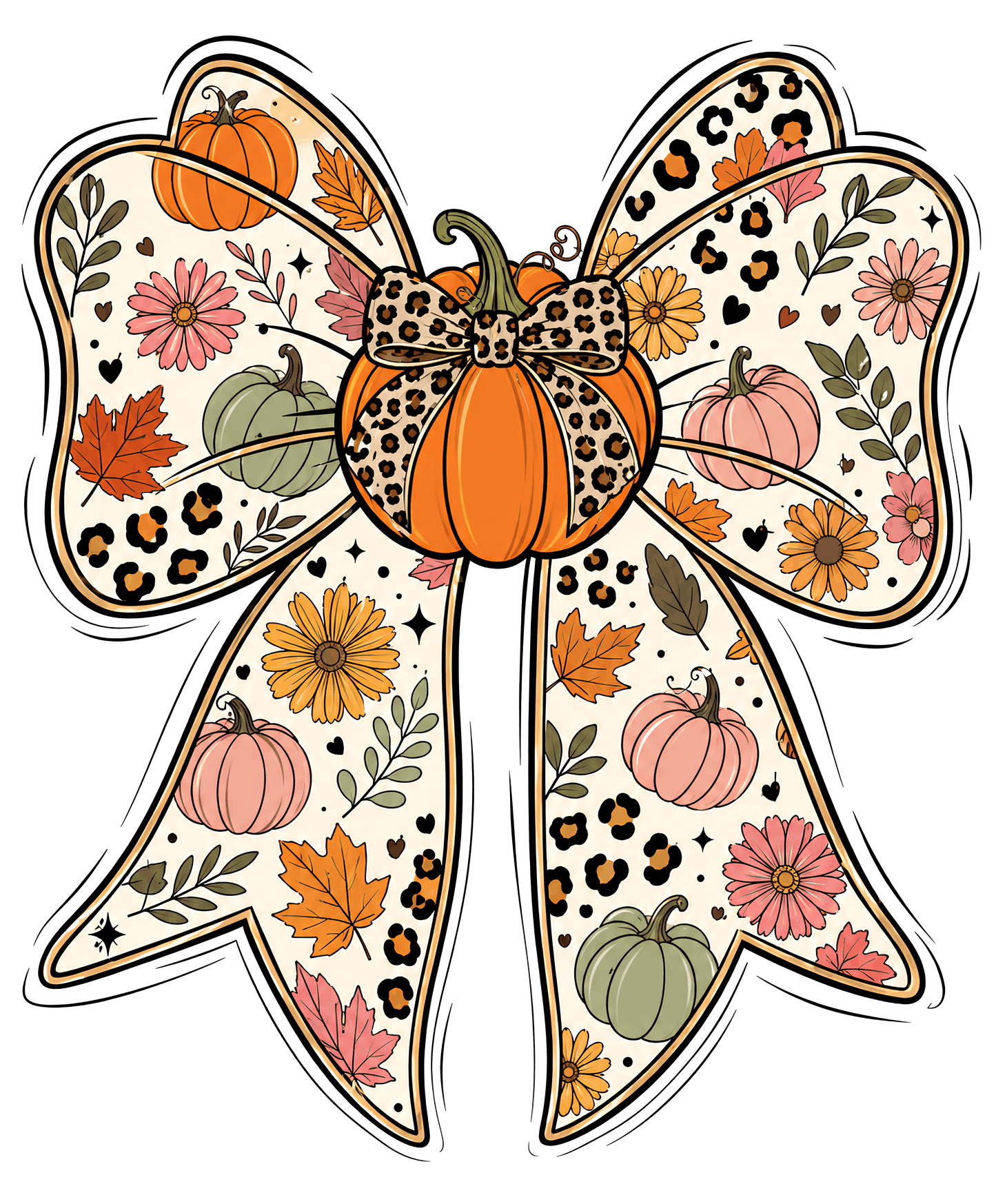 Fall Coquette Bow