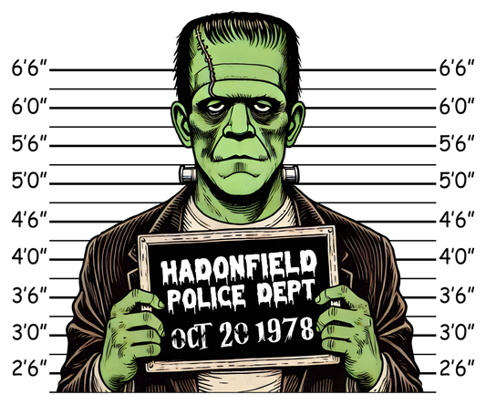 Frankenstein monster Mugshot
