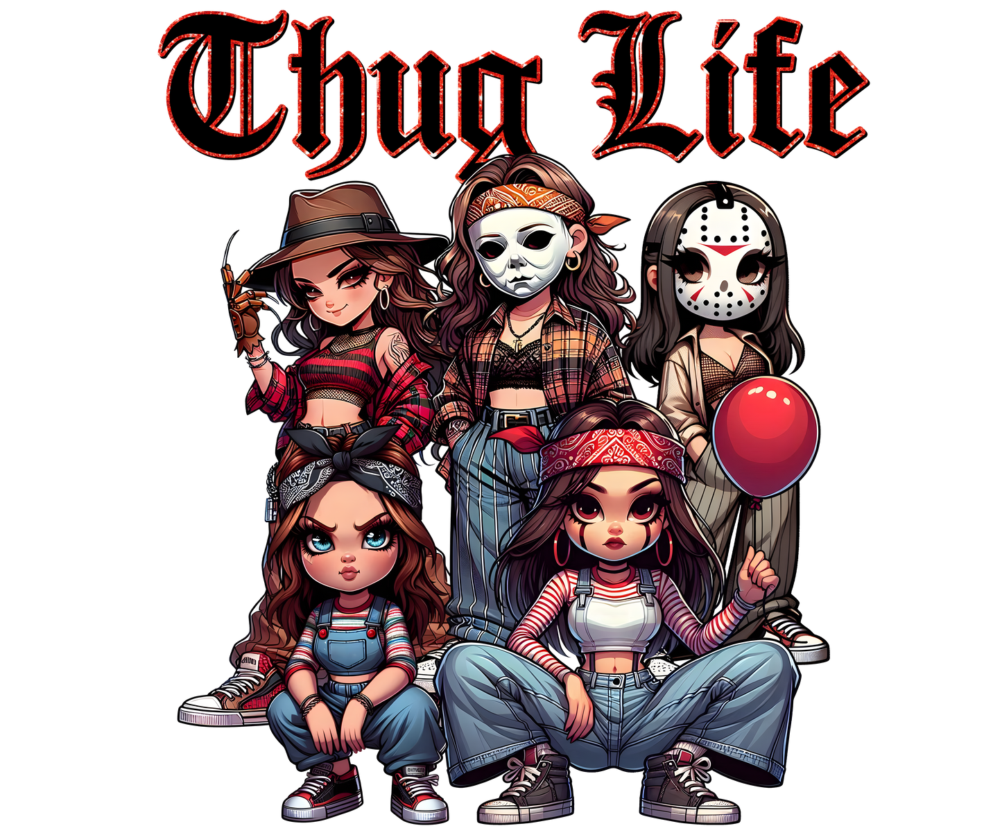 Thug Life Horror Women