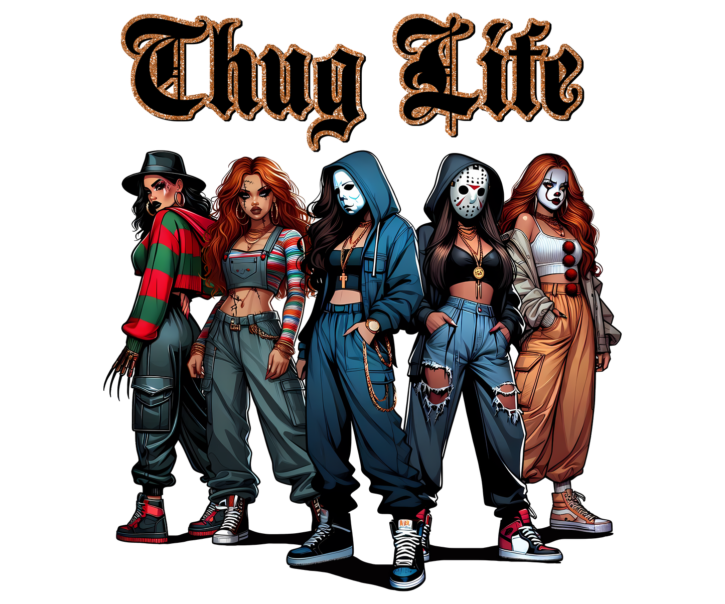 Thug Life Horror Women
