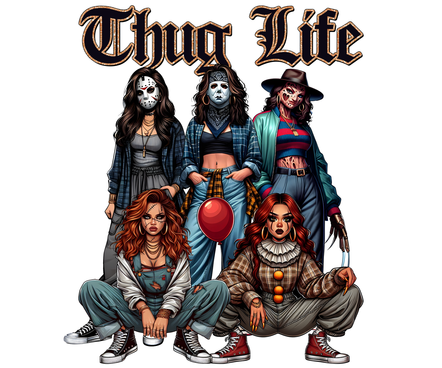Thug Life Horror Women