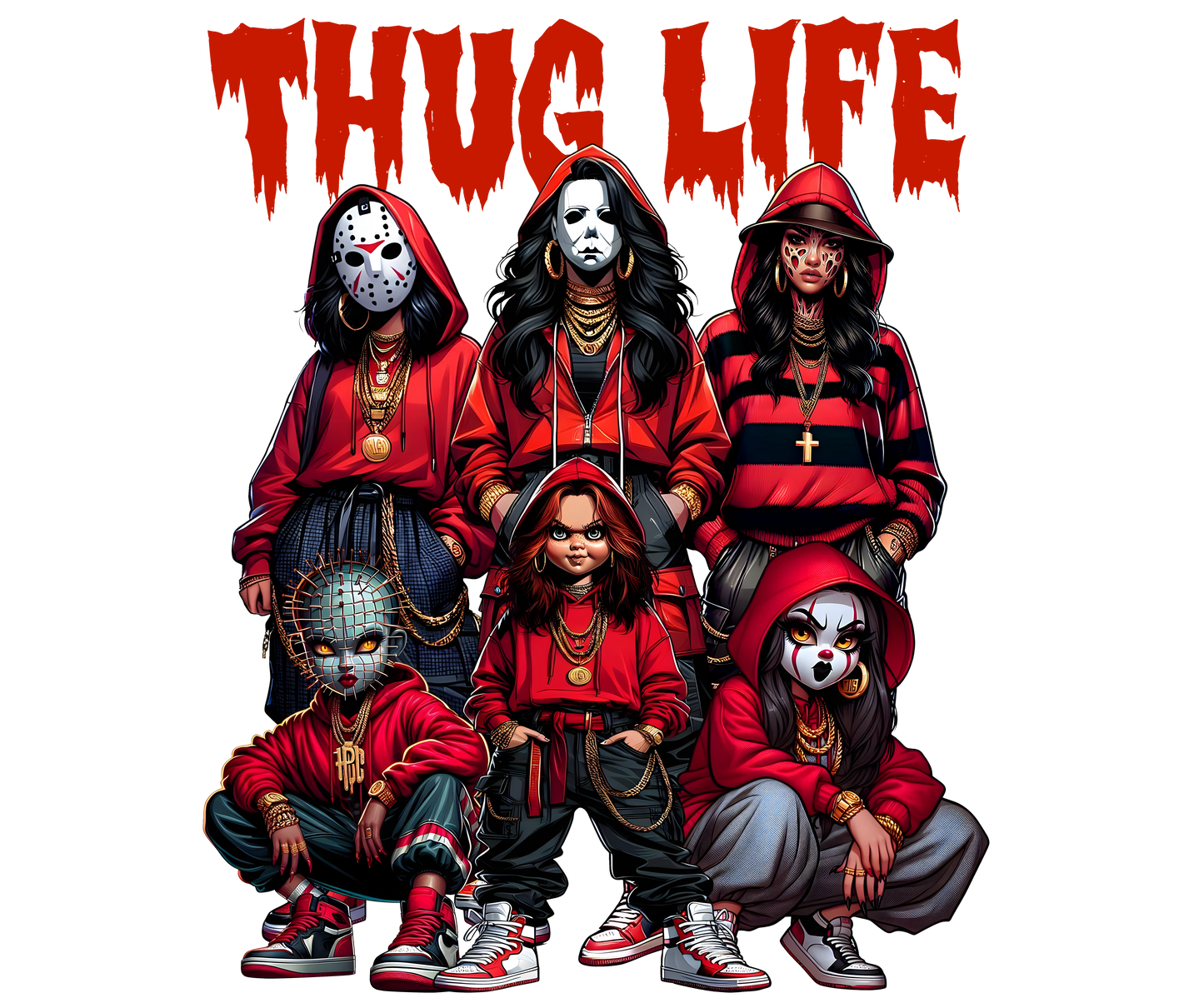 Thug Life Horror Women
