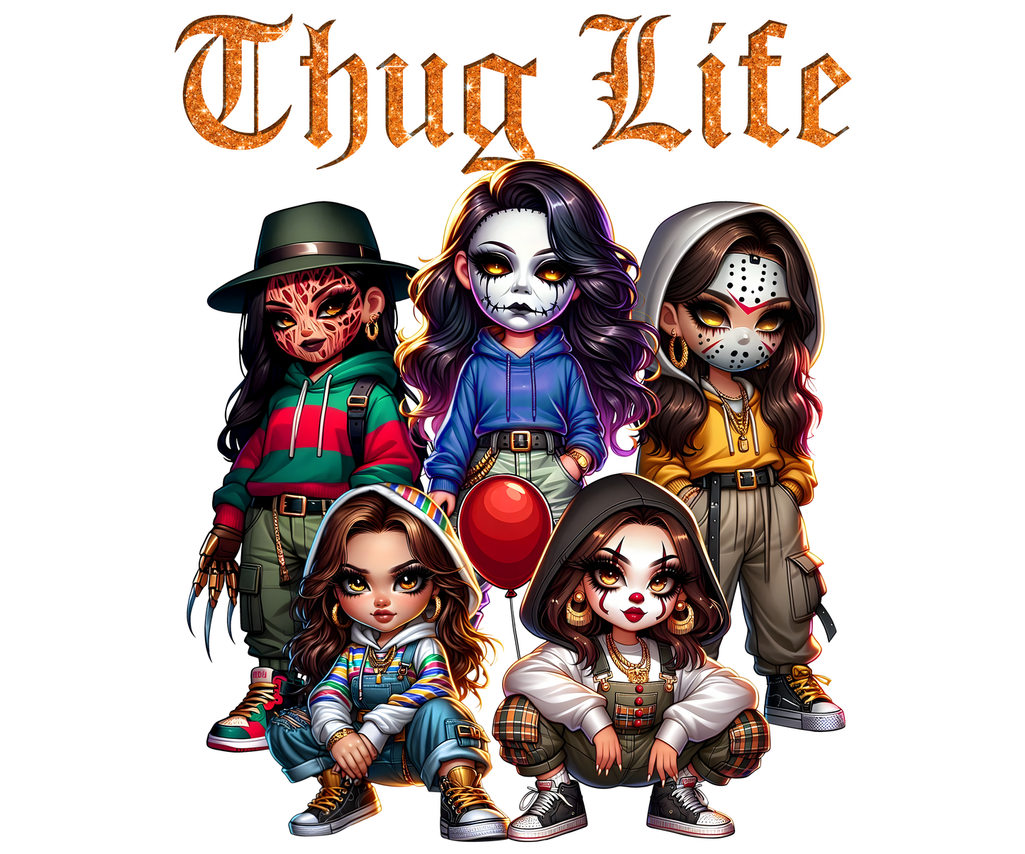 Thug Life Horror Women
