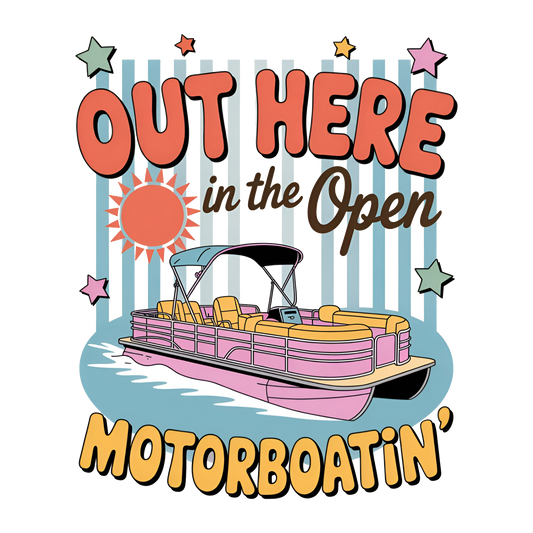 Lake Pontoon Boat Summer