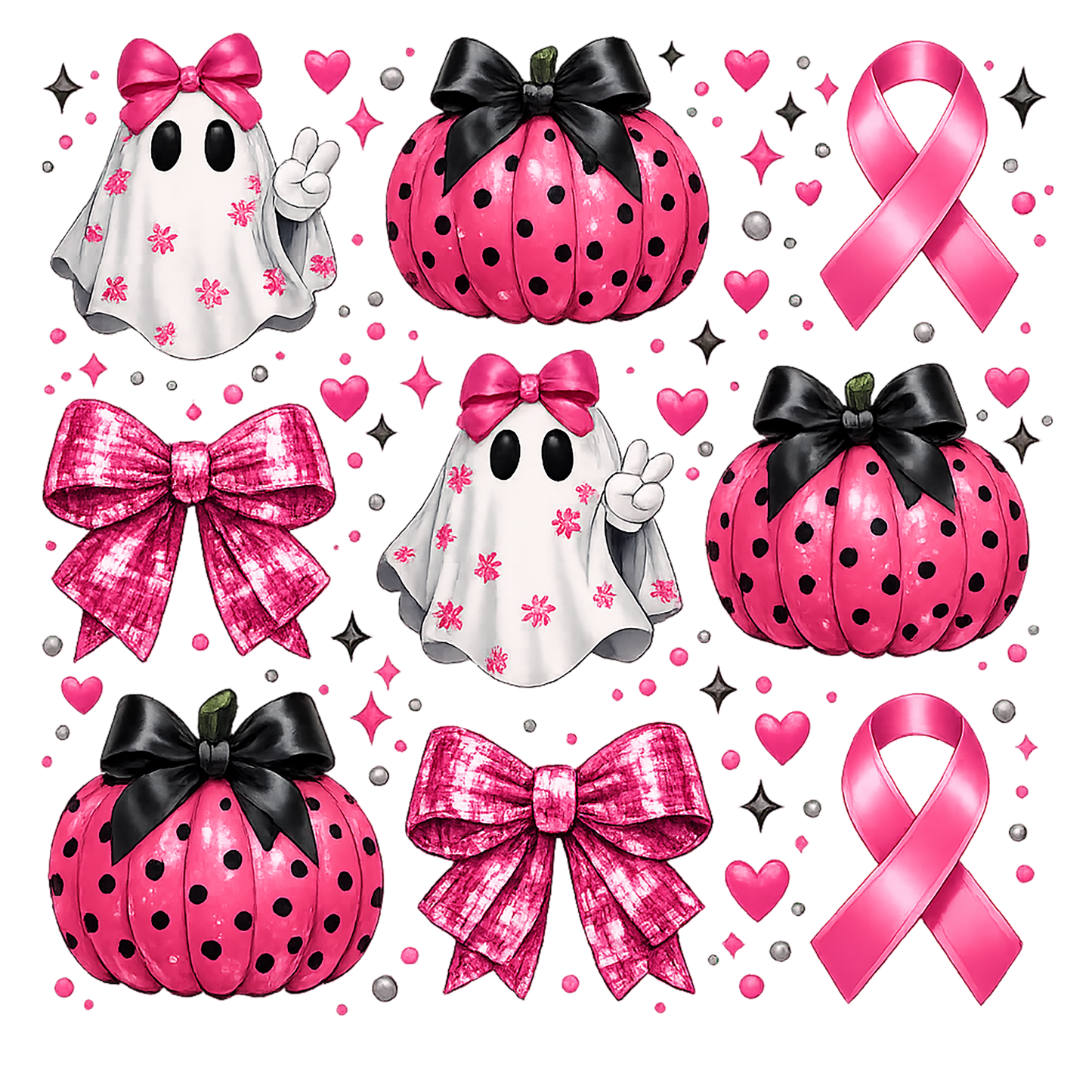 Spooky Pink Pumpkin